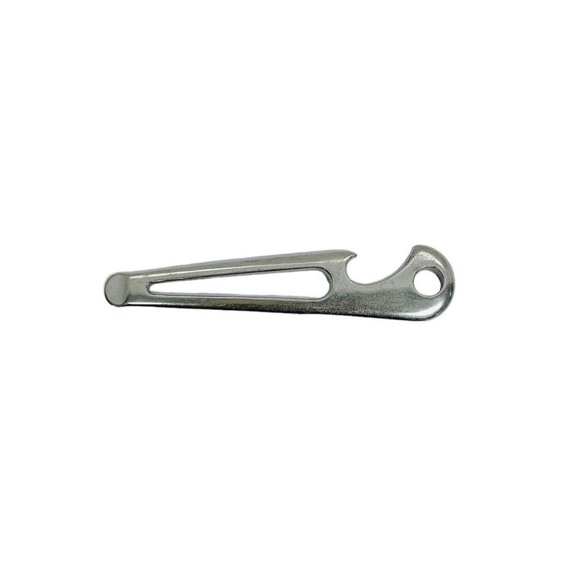 Marine Boat Stainless Steel 3-1/2" Shackle Key With Bottle Opener Sailor Yacht