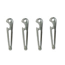 4 Pc Marine Stainless Steel 3-1/2" Shackle Key With Bottle Opener Sailor Yacht