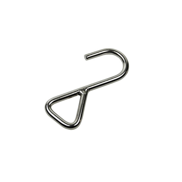 Marine Boat Stainless Steel T316 1" S Web Hook 200 Lbs WLL Webbing Hook Rigging