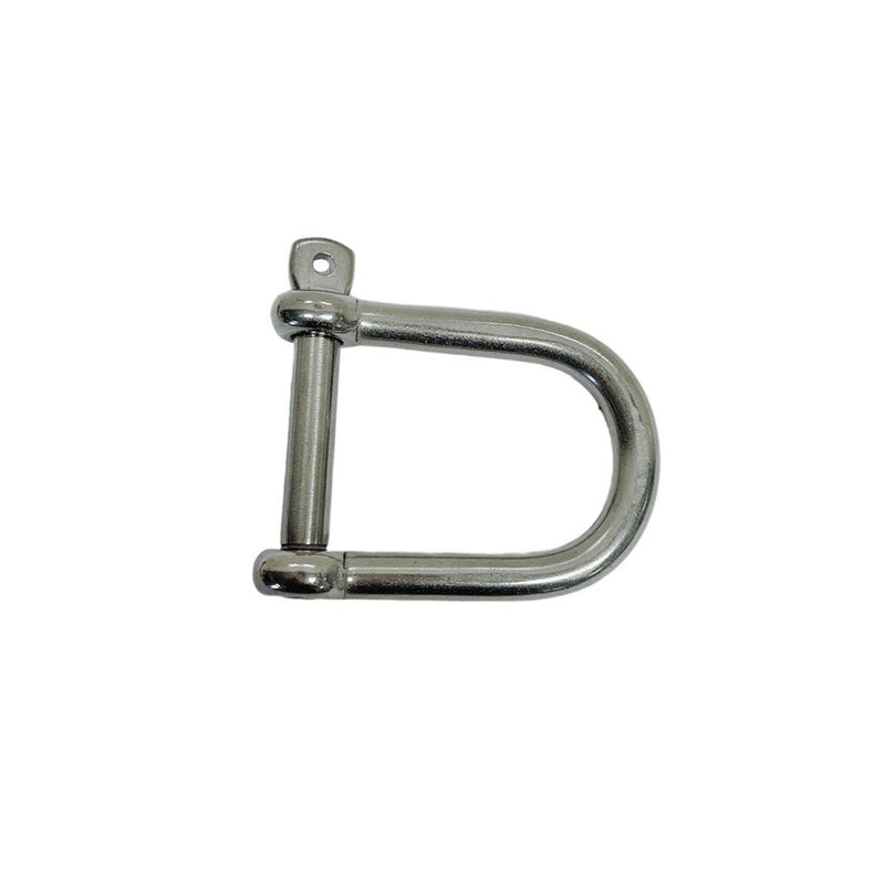 Marine Boat Stainless Steel T316 5/16" Wide D Shackle Screw Pin 1,300 Lbs WLL