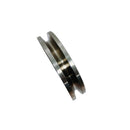 Marine Boat Stainless Steel T304 5" Sheave Wire Rope Pulley Brass Bushing