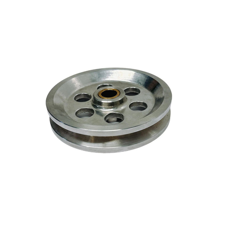 Marine Boat Stainless Steel T304 5" Sheave Wire Rope Pulley Brass Bushing