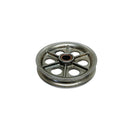 Marine Boat T304 Stainless Steel 5" Sheave Wire Rope Pulley Bass Bushing