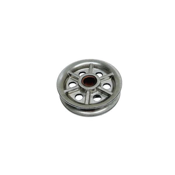Marine Boat T304 Stainless Steel 4" Sheave Wire Rope Pulley Brass Brushing