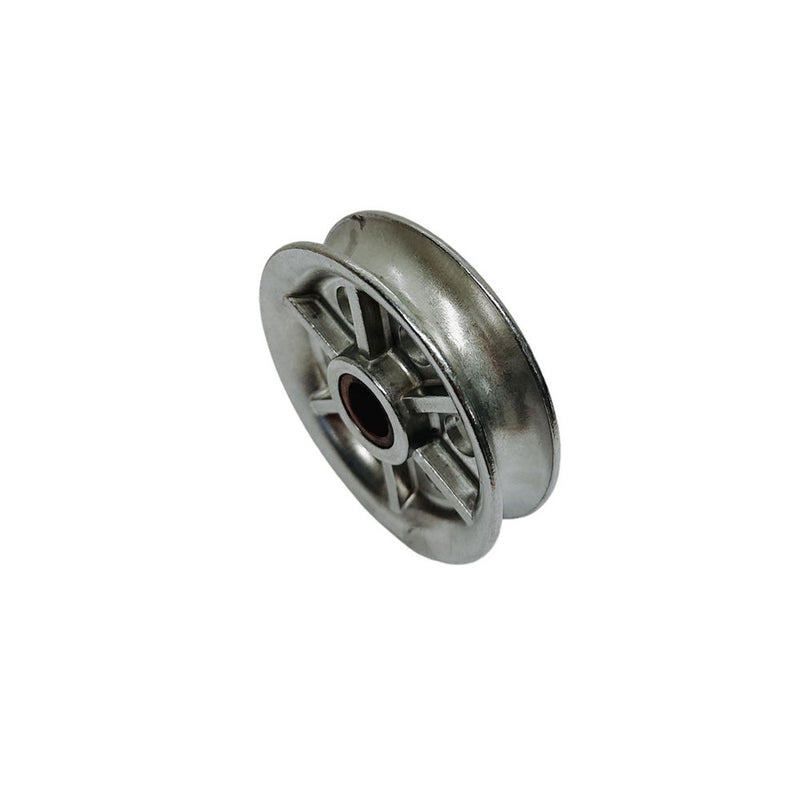 Marine Boat T304 Stainless Steel 4" Sheave Wire Rope Pulley Brass Bushing