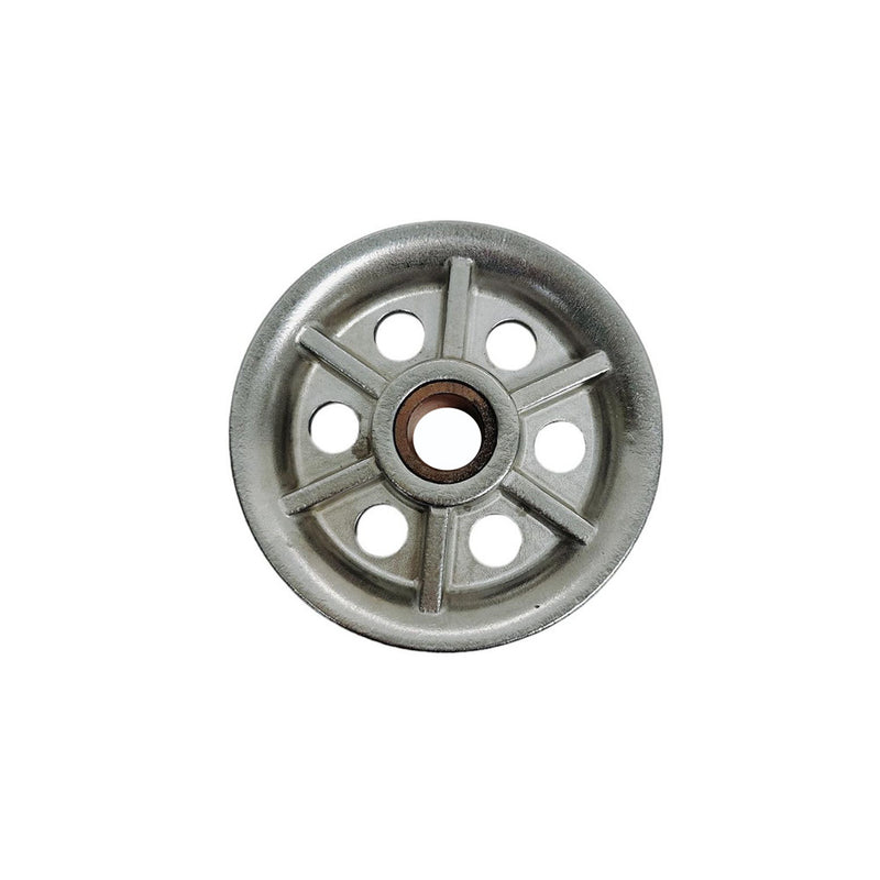 Marine Boat T304 Stainless Steel 4" Sheave Wire Rope Pulley Brass Bushing