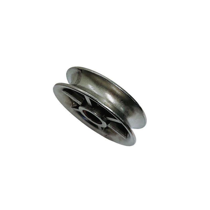 Marine Boat T304 Stainless Steel 4" Sheave Wire Rope Pulley Brass Bushing