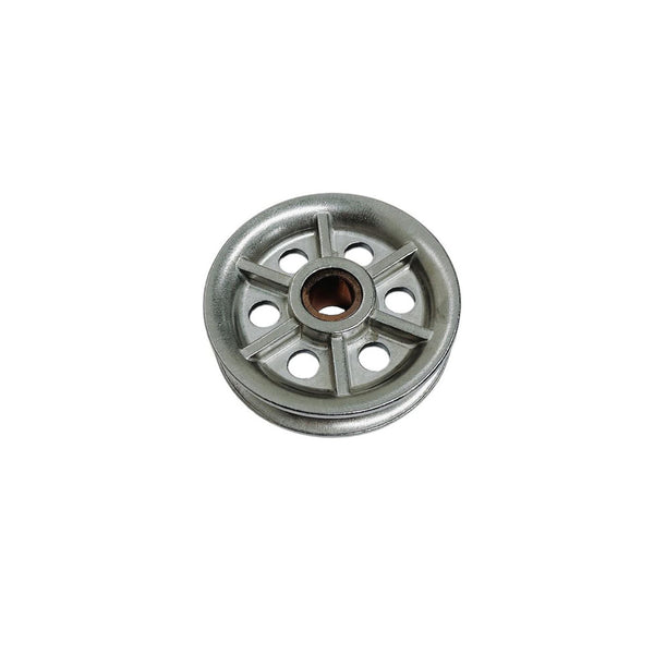 Marine Boat T304 Stainless Steel 3" Sheave Wire Pulley Brass Brushing 1/2" Rope