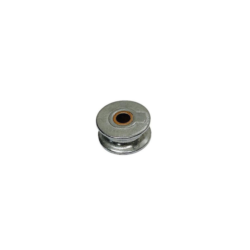 Marine Boat Stainless Steel 1-1/4" Sheave Wire Pulley Brass Bushing 5/16" Rope