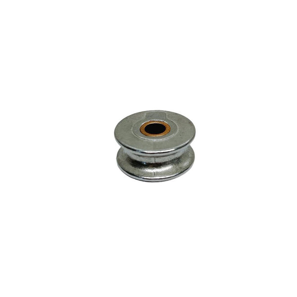 Marine Boat T304 Stainless Steel 1" Sheave Wire Pulley Brass Brushing 1/4" Rope