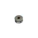 4 Pc Marine Boat Stainless Steel 1" Sheave Wire Pulley Brass Bushing 1/4" Rope