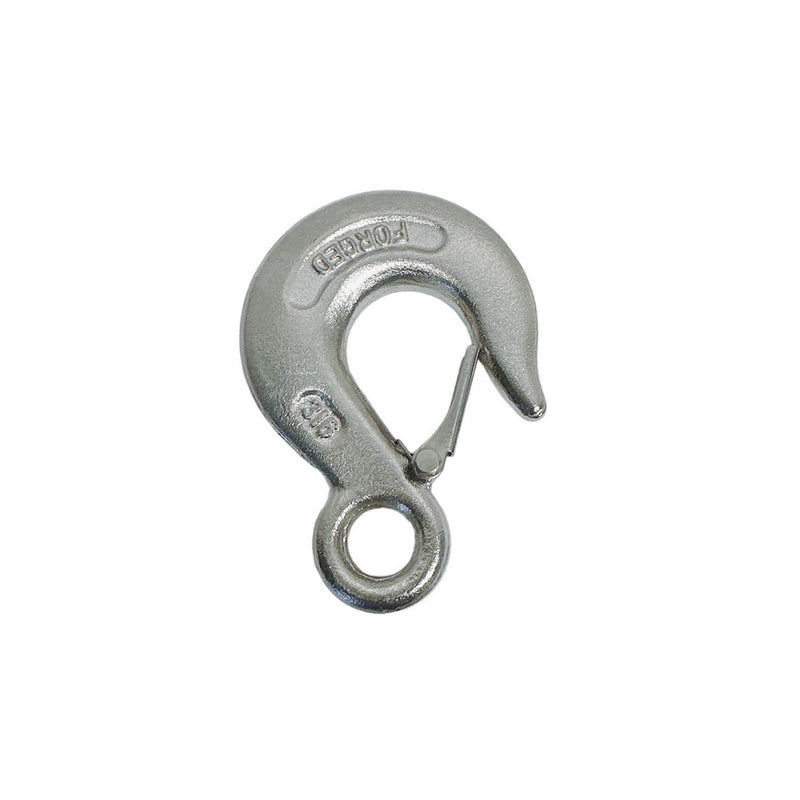 4 Pc Marine Boat Drop Forged Stainless Steel 1/4" Eye Slip Hook WLL 1,000 Lb