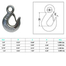 Marine Boat Drop Forged Stainless Steel T316 Eye Slip Hook