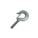 Marine Stainless Steel 5/8" Threaded Shank Hook Drop Forged Hook 1,500 Lb WLL