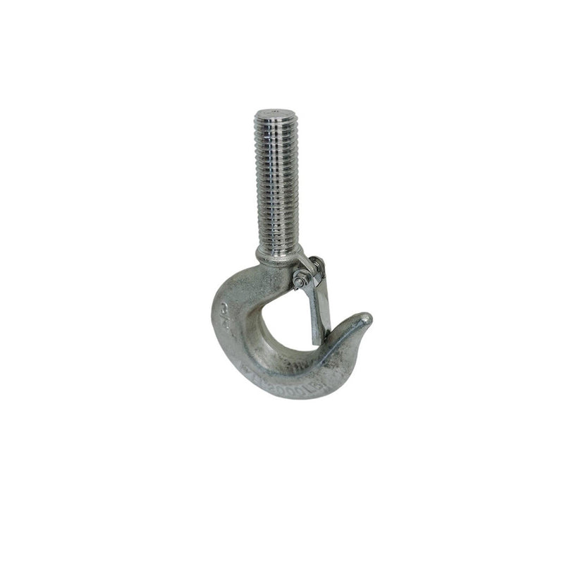 4 Pc Marine Stainless Steel 3/4" Threaded Shank Hook Drop Forged Hook 2000Lb WLL