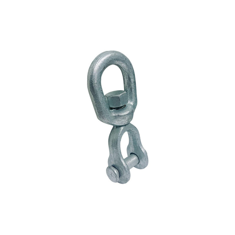 1/4", 5/16", 3/8", 1/2", 5/8", 3/4", 1" Galvanized JAW EYE Marine Mooring Swivel