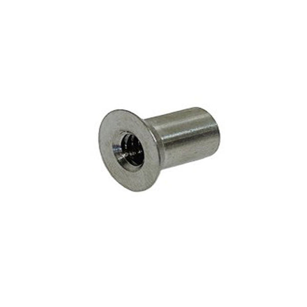 Marine Stainless Steel 1/4" Countersink End Cap 82 Degree Countersink Angle