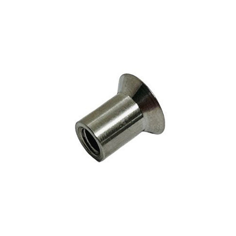 4Pc Marine Stainless Steel 1/4" Countersink End Cap 82 Degree Countersink Angle
