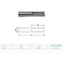 4 Pc Marine Boat Stainless Steel T316 T Anchor Fitting For 1/8" Cable Hand Swage