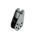 4 Pc Marine Stainless Steel 1/4" Removable Pin Pulley Block Nylon Sheave