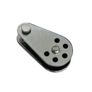 4 Pc Marine Stainless Steel 1/4" Removable Pin Pulley Block Nylon Sheave