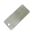 Marine Stainless Steel 3-1/2" x 1-1/2" Sling Tag WLL Working Load Limit Tag
