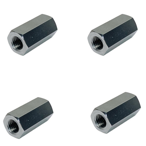 4 Pc Marine Boat Stainless Steel 3/4" Coupling Nut Hex Connecting Nut Threaded