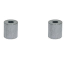 2 Pc 1/16" Aluminum Stop Button Aluminum Swage Stop Sleeve Button Rigging