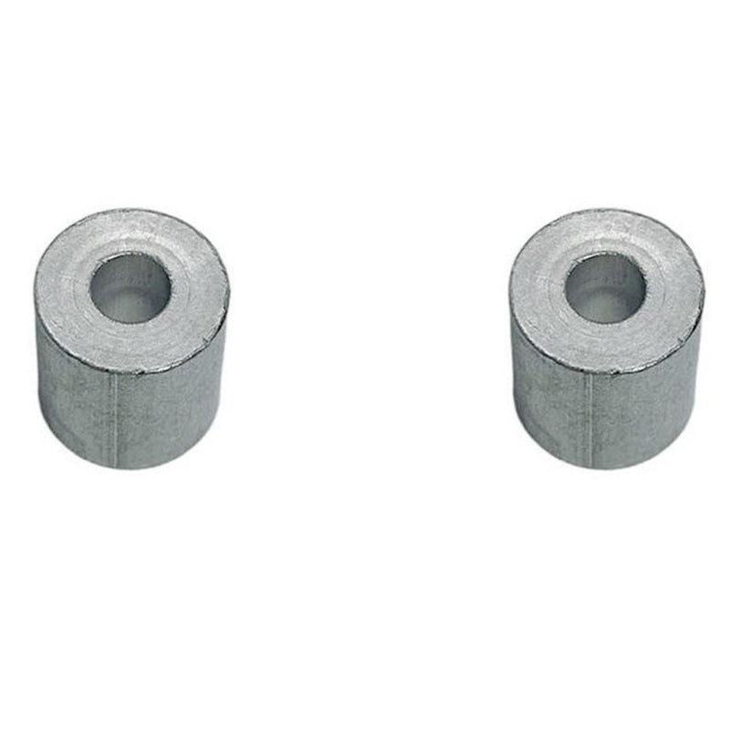 2 Pc 5/32" Aluminum Stop Button Aluminum Swage Stop Sleeve Button Rigging