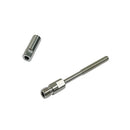 4 Pc Marine Stainless Steel Swageless Short Stud 1/4" Thread For 1/8" Cable Wire