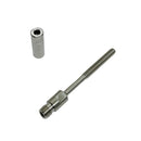 Marine Stainless Steel 316 Swageless Short Stud 1/4" Thread For 3/16" Cable Wire