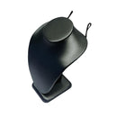 6"H Slate Gray Leatherette Necklace Stand Display Fixture Retail Necklace Holder