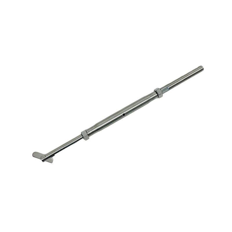 Stainless Steel 1/4" Threaded Drop Pin & Hand Swage Stud Turnbuckle For Cable