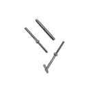 Stainless Steel 1/4" Threaded Drop Pin & Hand Swage Stud Turnbuckle 1/8" Cable