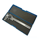 Black Face 0-6" stainless Steel Dial Caliper Shock Proof 0.001" Graduation