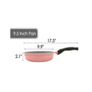 Ceramic Frying Pan Nonstick Ceramic Interior Exterior Cooking Pan, Made In Korea