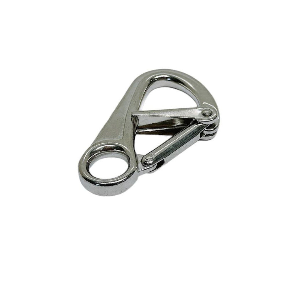 Marine Boat Stainless Steel T316 Double Lock Safety Hook WLL 850 Lbs Sailing