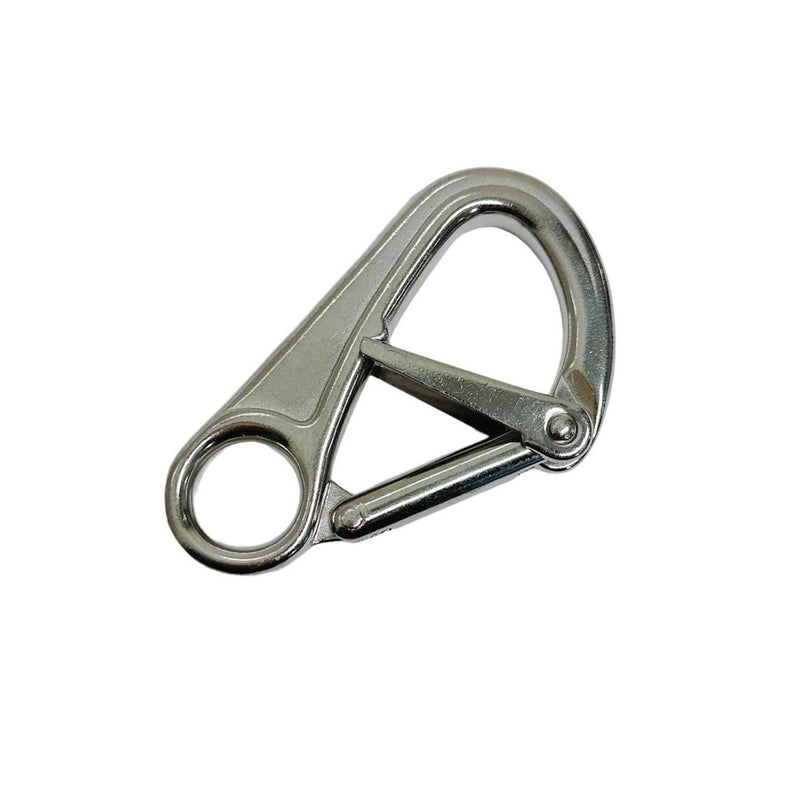 4 Pc Marine Boat Stainless Steel Double Lock Safety Hook WLL 850 Lbs Sailing
