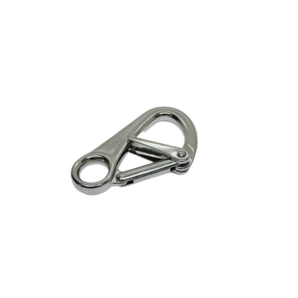 4 Pc Marine Boat Stainless Steel Double Lock Safety Hook WLL 850 Lbs Sailing