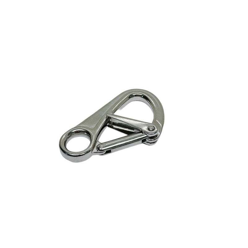 4 Pc Marine Boat Stainless Steel Double Lock Safety Hook WLL 850 Lbs Sailing