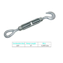 Hook Eye Galvanized Turnbuckle Pulley Drop Forged Turnbuckle HOOK EYE