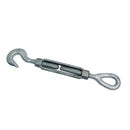 4 Pc 3/4" x 6" Hook Eye Galvanized Turnbuckle Pulley Drop Forged 3,000 Lbs WLL