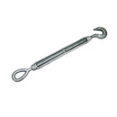 4 Pc 1/2" x 9" Hook Eye Galvanized Turnbuckle Drop Forged 1500Lb WLL Hook Eye