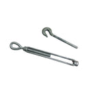 4 Pc 1/2" x 9" Hook Eye Galvanized Turnbuckle Drop Forged 1500Lb WLL Hook Eye