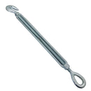 1/2" x 12" Hook Eye Galvanized Turnbuckle Drop Forged 1500 Lb WLL Hook Eye