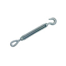 5/8" x 6" Hook Eye Galvanized Turnbuckle Drop Forged 2250Lb WLL Hook Eye Pulley