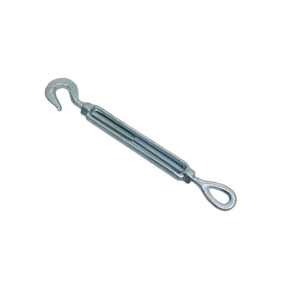 5/16" x 4-1/2" Hook Eye Galvanized Turnbuckle Drop Forged 700 Lbs WLL Hook Eye