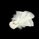 10 Pcs 4-1/2"L Artificial Peacock Bird Glitter Gems Foam Feather Crafts Christmas Ornament Decorations