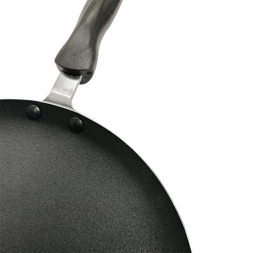 Single Round Griddle Frying Pan Cookware Non-Stick Coating Griddle Pan