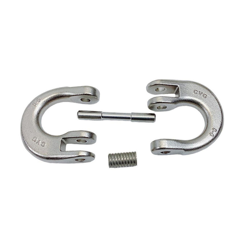 Stainless Steel T318LN 3/8" G60 Hammerlock Link Chain Connect Link 5390 Lbs WLL